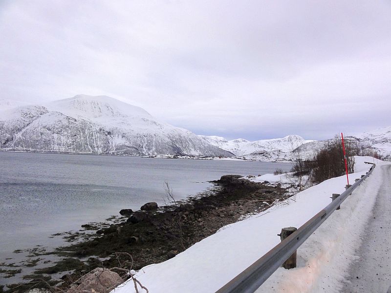 schöne Fjorde mit Bergen