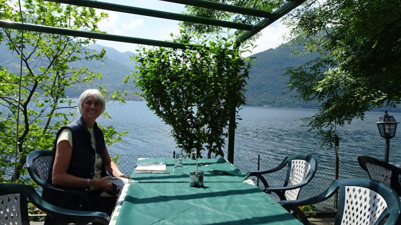 Essen am Lago di Lugano